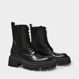 Tractor L20黑色皮质靴