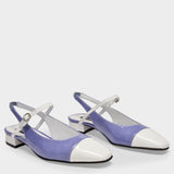 Carel Ocean 牛皮露跟玛丽珍鞋