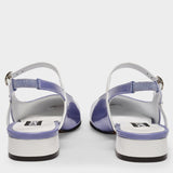 Carel Ocean 牛皮露跟玛丽珍鞋