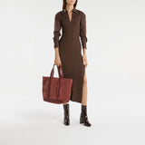 Carel Bottines Donna 亮面牛皮高跟踝靴