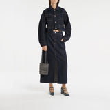 Carel Alice亮面皮质粗高跟玛丽珍鞋正品紫红色金属