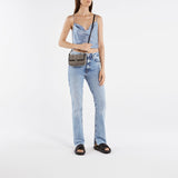 Isabel Marant Niloo Gb黑色皮质凉鞋拖鞋