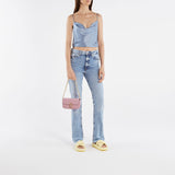 Isabel Marant Niloo Gb黄色皮质凉鞋拖鞋