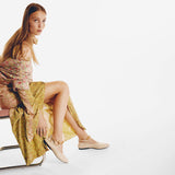 J.W. Anderson Charm 皮质链条平底休闲芭蕾舞鞋