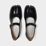 马吉拉 Maison Margiela 皮质平底玛丽珍分指鞋正品