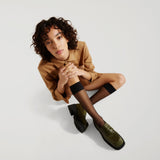 玛尼 Marni Mocassin Platform Croco 鳄鱼压纹牛皮厚底鞋