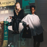 玛尼 Marni Fisherman 黑色皮质平底凉鞋