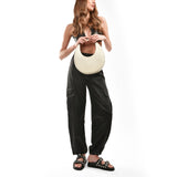 Toga Pulla Aj844 女士时尚厚底拖鞋 牛皮凉鞋2023春夏季新款正品