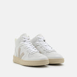 Veja V-15 皮质中帮运动鞋休闲鞋