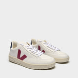 Veja V-12 男士低帮拼色平底运动鞋正品