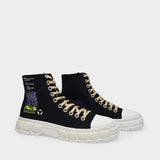 Virón 1982 Canvas 女厚底帆布鞋 运动休闲高帮鞋23新款正品