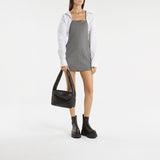 亚历山大王 Alexander Wang Carter Chelsea 黑色皮质切尔西靴