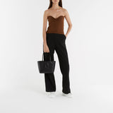 Dg Logo Small Handbag - Dolce & Gabbana - Black - Leather