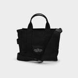 Marc Jacobs黑色棉质迷你托特包