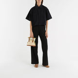马吉拉 Maison Margiela 5Ac 拉菲草经典Micro手提包
