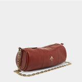 manu atelier马努女包 Cylinder 手工链条斜挎牛皮圆筒包