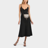 蔻依See by Chloé Mara Mini 蜥蜴压纹牛皮斜挎包正品