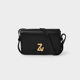 Zv Initiale Le Mini Hobo Bag - Zadig & Voltaire - Black - Leather
