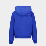 Sweatshirt With Logo - Ader Error - Cotton - Blue