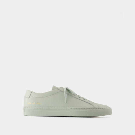 Original Achilles Low Sneakers - COMMON PROJECTS - Leather - Green