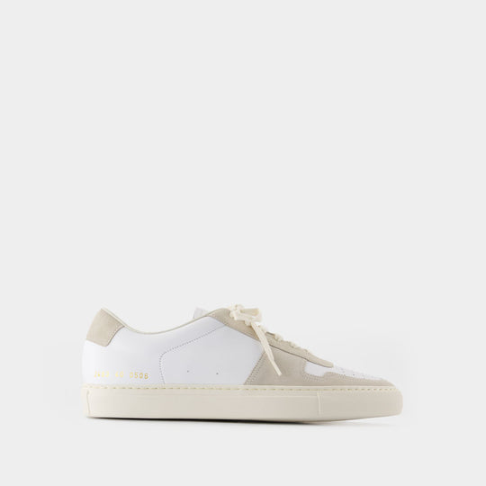 Bball Duo Sneakers - COMMON PROJECTS - Leather - White