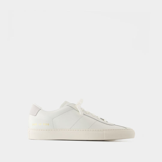 Tennis Classic Sneakers - COMMON PROJECTS - Leather - White