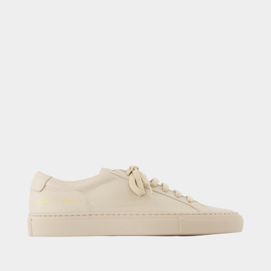 Achilles S Sneakers - COMMON PROJECTS - Leather - Beige