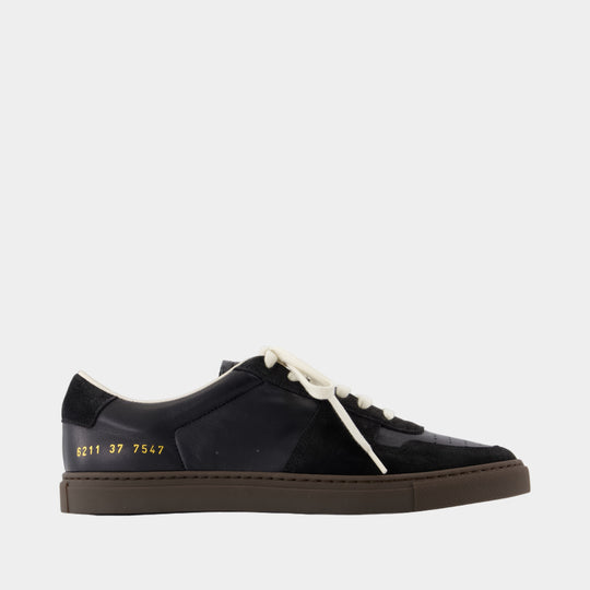 Bball Slim Sneakers - COMMON PROJECTS - Leather - Black