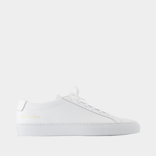 Original Achilles Low Sneakers - COMMON PROJECTS - Leather - White