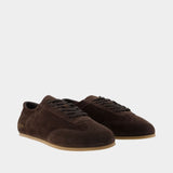 Winter Driving Sneakers - COMMON PROJECTS - Leather - Brown