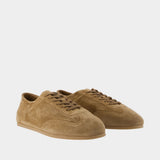 Winter Driving Sneakers - COMMON PROJECTS - Leather - Beige
