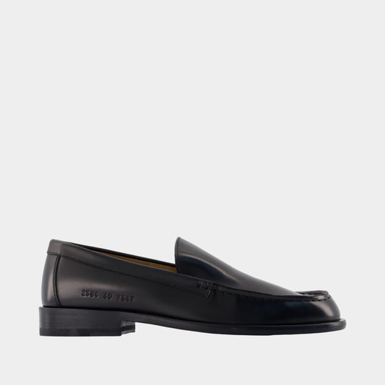 Minimal Loafers - COMMON PROJECTS - Leather - Black