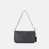 Natural Plaza Shoulder Bag - Coach - Leather - Black