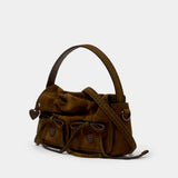 Multipocket Micro Purse - Acne Studios - Leather - Brown