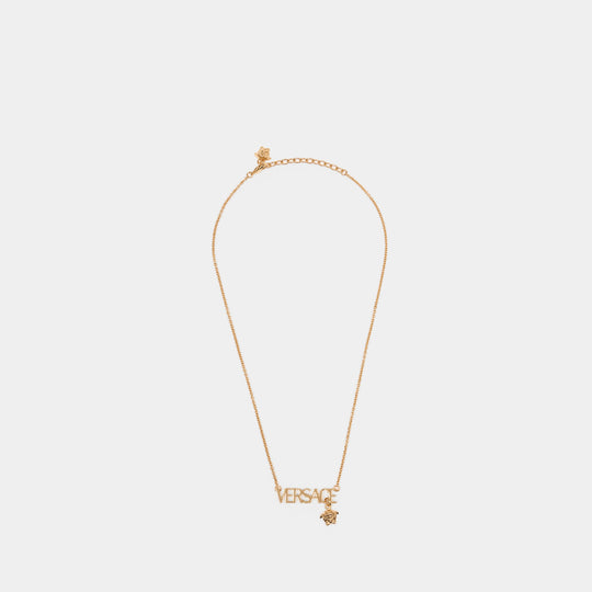 Necklace - Versace - Metal - Gold
