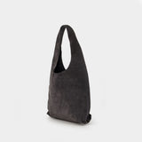 Le Neige Clou Shoulder Bag - A.P.C. - Leather - Grey