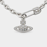 Lucrece Large Necklace - Vivienne Westwood - Metal - Silver