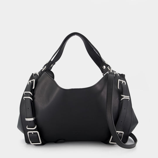 D-One Top handle M Shopper Bag - DIESEL - Leather - Black