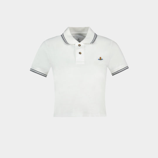 Mini Classic Polo - Vivienne Westwood - Cotton - White