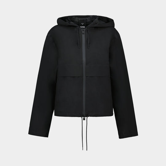 Suva Hardshell W3 Jacket - RAINS - Synthetic - Black