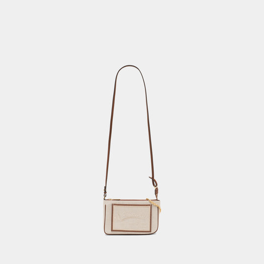 Compagnon Shoulder Bag - Lanvin - Leather - Beige