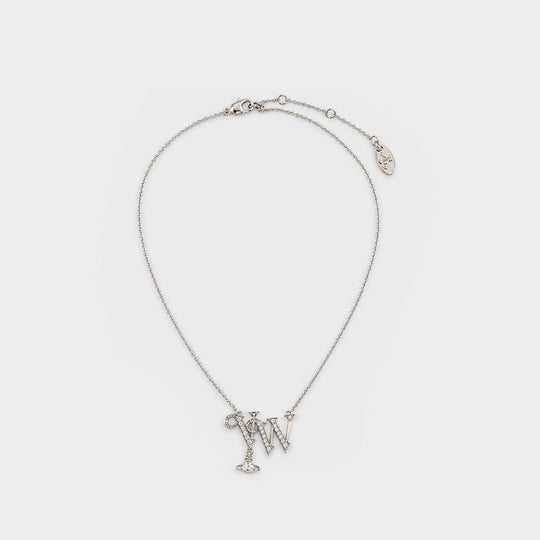 Vw Necklace - Vivienne Westwood - Metal - Silver
