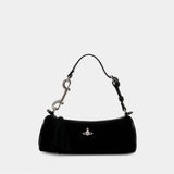 Cindy Cylinder Purse - Vivienne Westwood - Leather - Black