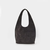 Le Neige Clou Shoulder Bag - A.P.C. - Leather - Grey