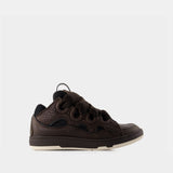 Curb Dino Sneakers - Lanvin - Leather - Black