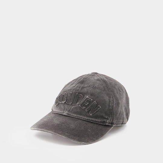 Journey Cap - Golden Goose Deluxe Brand - Cotton - Grey