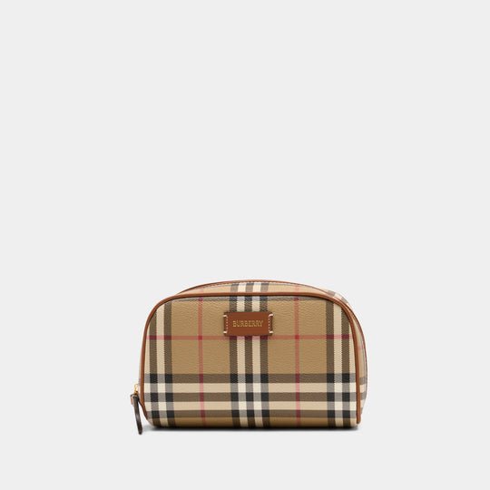 LS Small Toiletry Bag - Burberry - Synthetic - Multi