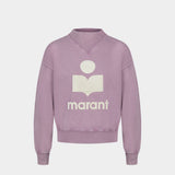 Moby Sweatshirt - Isabel Marant - Cotton - Purple
