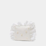 Pillowcase clutch bag - Simone Rocha - Synthetic - Ivory