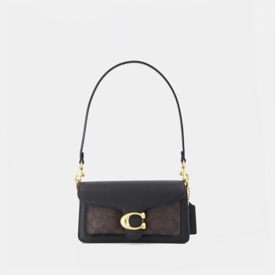 Signature Tabby 20 Shoulder Bag - Coach - Leather - Black